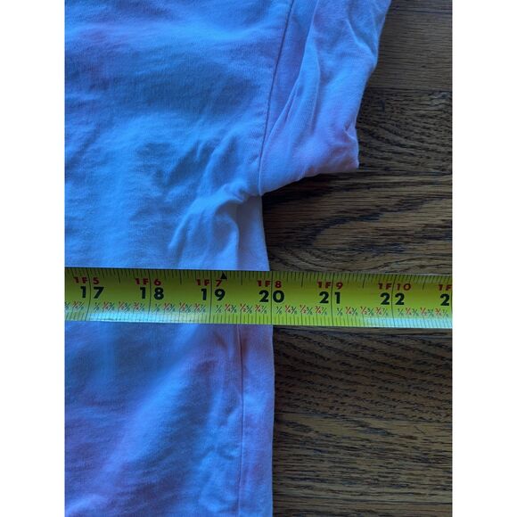 ALLSAINTS Pink Stamp Imogen Tie Dye T Shirt Tee Top   Women's Size Small - Picture 11 of 11